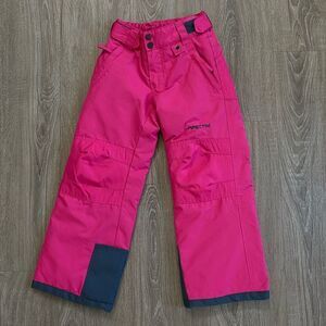 NWOT Arctix Kids Snow Pants with Reinforced Knees and Seat Fuchsia, Size XS